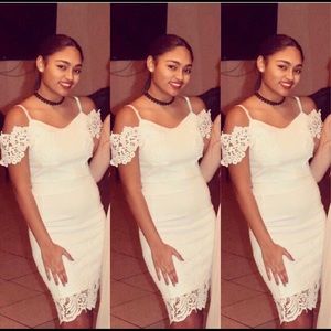 2 Piece Crotchet Lace Set